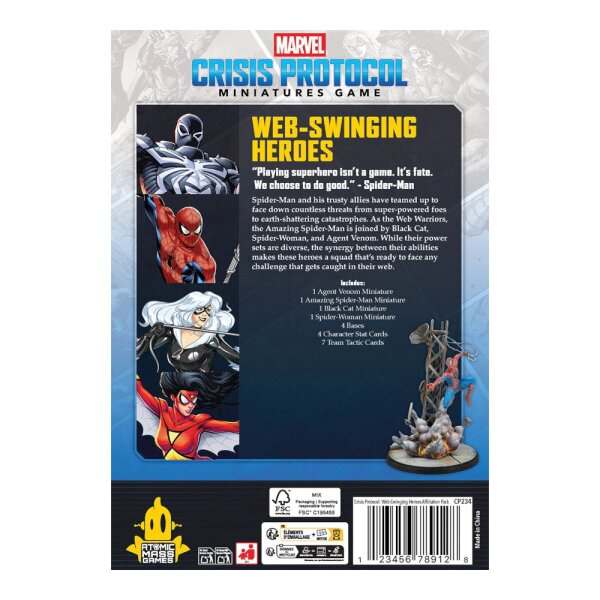Marvel: Crisis Protocol - Web-Swinging Heroes