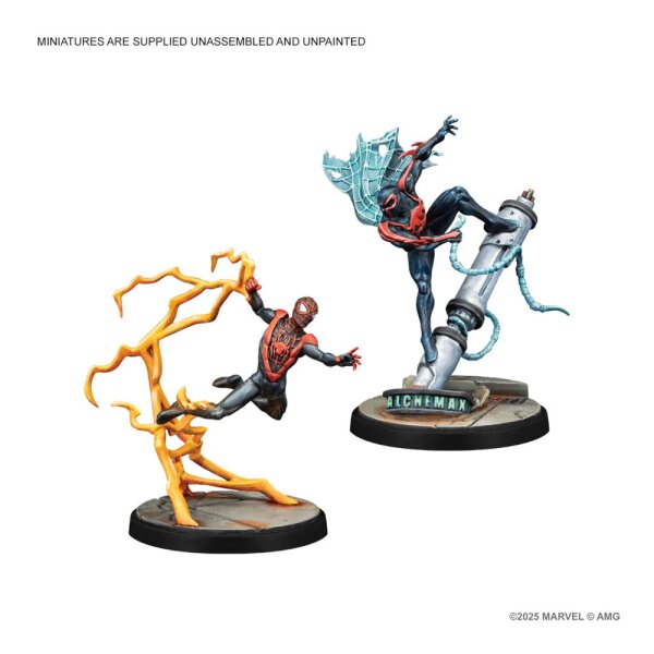 Marvel: Crisis Protocol - Prowler, Spider-Man 2099 & Ultimate Spider-Man