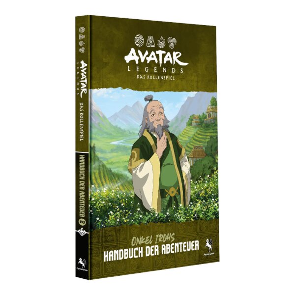 Avatar Legends Das Rollenspiel: Onkel Irohs Handbuch der Abenteuer (Hardcover)