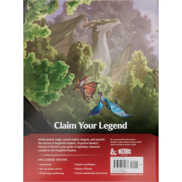 Dungeons & Dragons 2024 - Forgotten Realms: Heroes of Faerun - EN