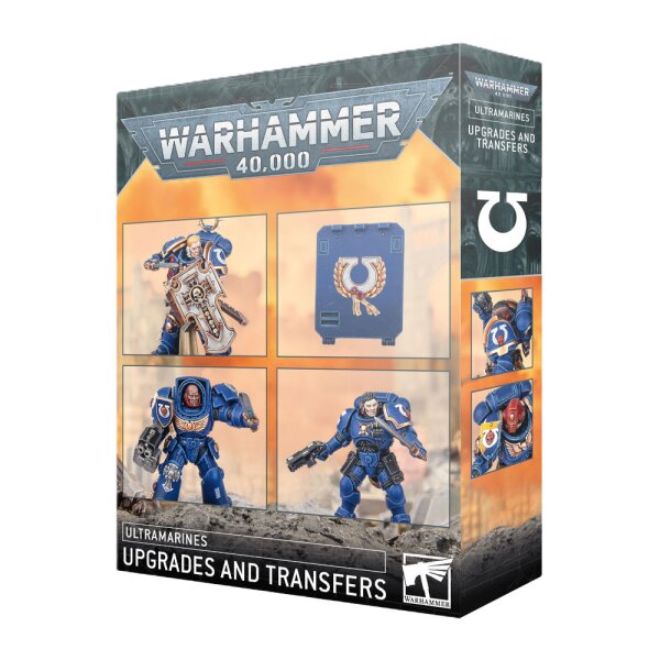 Upgradeset und Abziehbilderbogen der Ultramarines