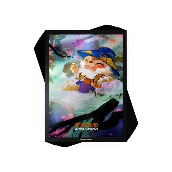Riftbound: League of Legends TCG - Spiritforged Art Sleeves - Spirit Blossom Teemo (100 Kartenhüllen)