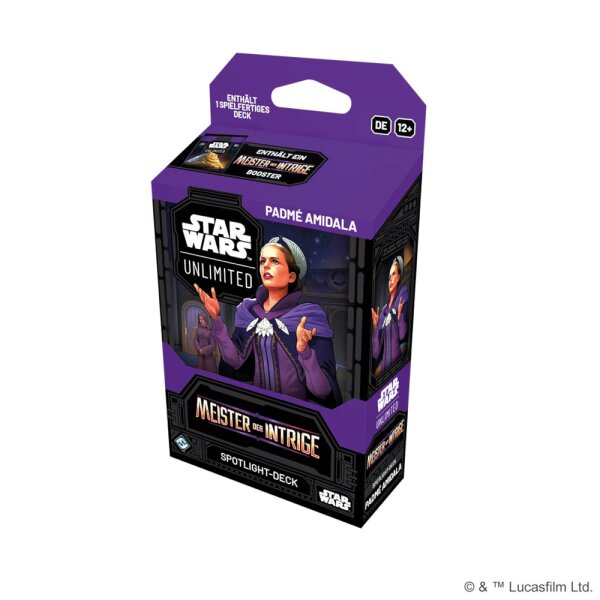 Star Wars Unlimited - Meister der Intrige Spotlight Deck: Padmé Amidale - DE