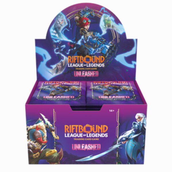 Riftbound: League of Legends TCG - Unleashed Booster Display (24 Packs) - EN