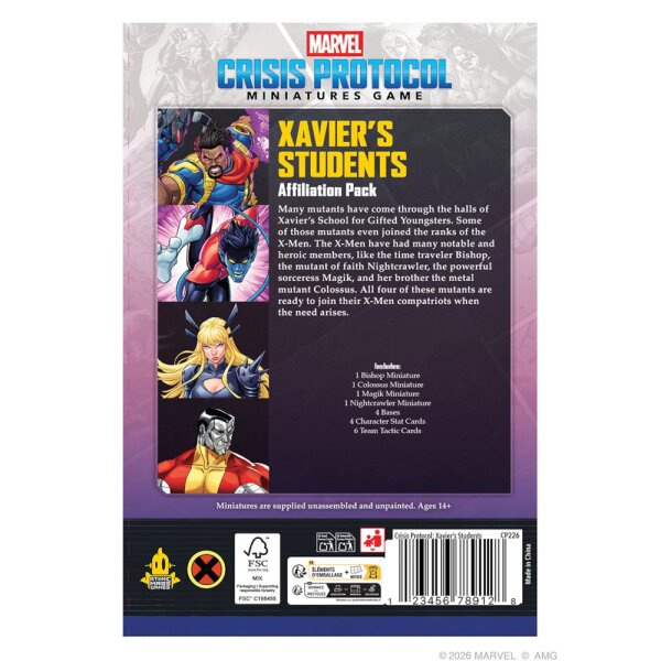 Marvel: Crisis Protocol - Xavier’s Students
