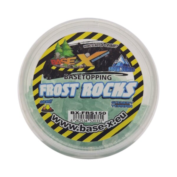 Basetopping: FROST ROCKS (snow series) (150g)