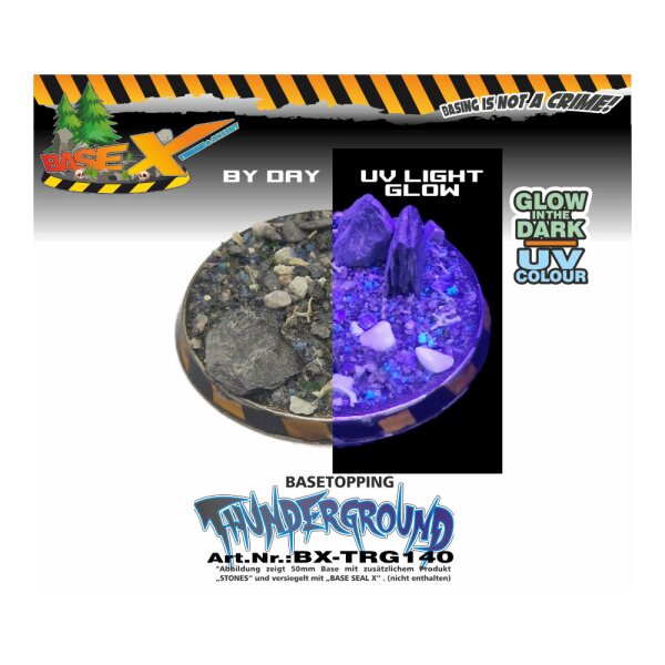 Basetopping: THUNDERGROUND (140ml) UV-Effect