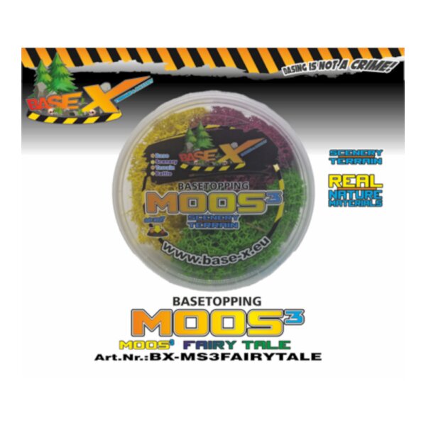 Basetopping: MOOS³ SET FAIRYTALE