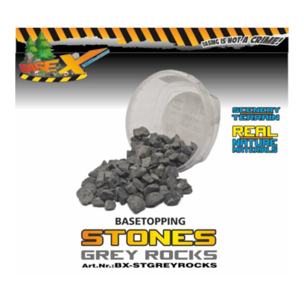 Basetopping: STONES GREY ROCKS