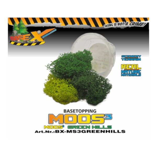 Basetopping: MOOS³ SET GREEN HILLS