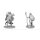 Critical Role Unpainted Miniatures: Mollymauk Tealeaf &amp; Caduceus Clay