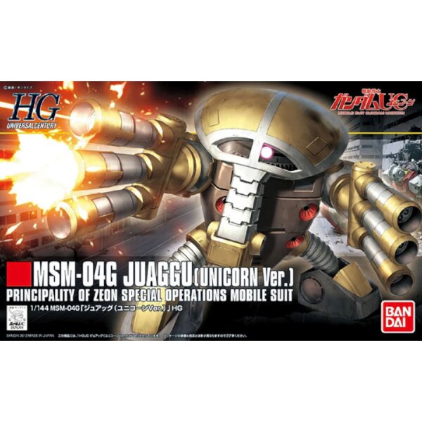 139 - HG Universal Century 1/144 - MSM-04G Juaggu (Unicorn Ver.)
