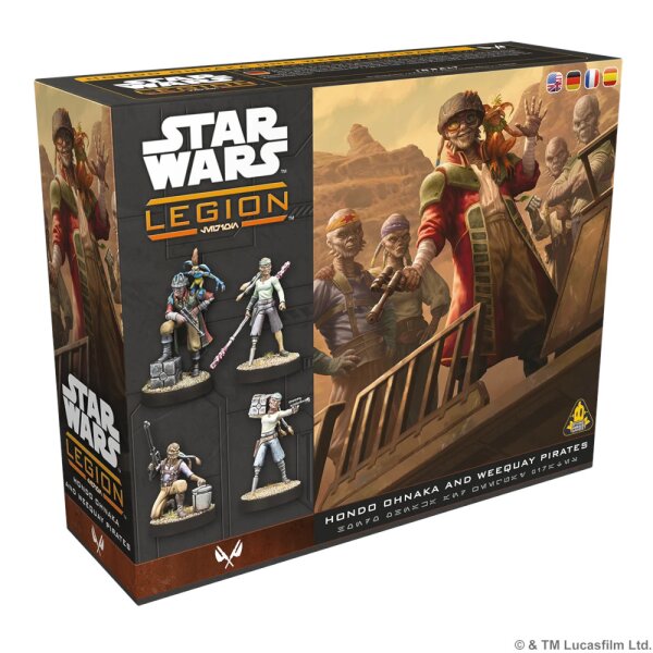 Star Wars: Legion - Hondo Ohnaka and Weequay Pirates
