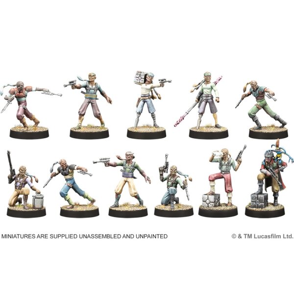 Star Wars: Legion - Hondo Ohnaka and Weequay Pirates