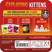 Exploding Kittens: 10-Jahre-Jubiläums-Edition (Tin)