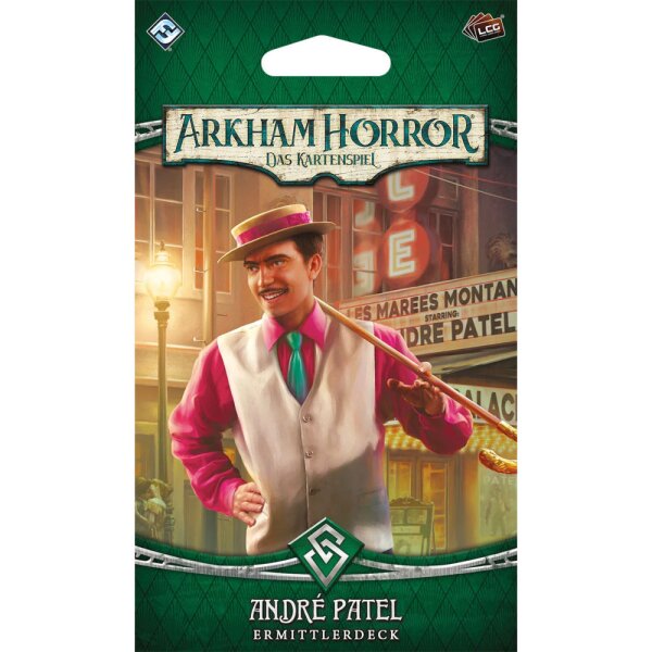 Arkham Horror Das Kartenspiel - André Patel (Ermittlerdeck)
