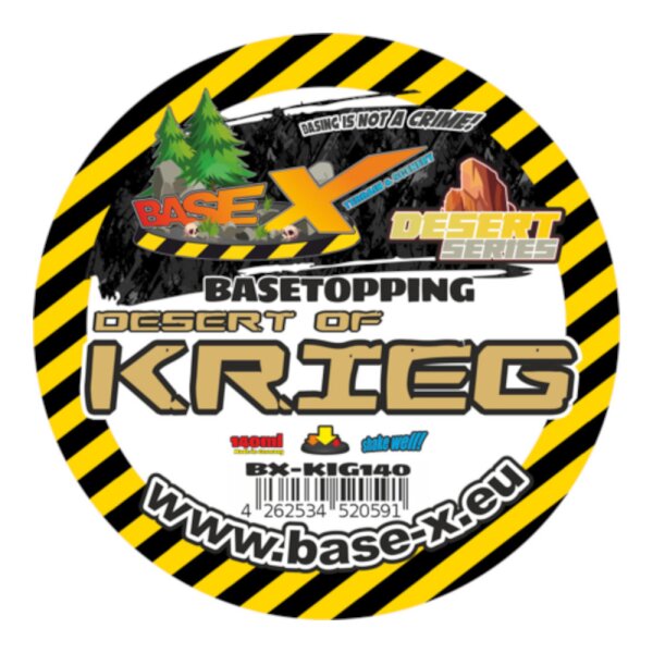 Basetopping: DESERT of KRIEG (140ml) (desert series)