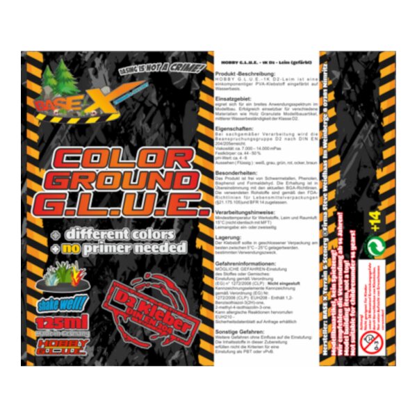 COLOR GROUND G.L.U.E. WHITE (125ML)