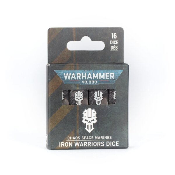 Würfelset der Iron Warriors