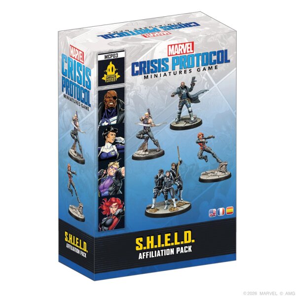 Marvel: Crisis Protocol - S.H.I.E.L.D. - Affiliation Pack
