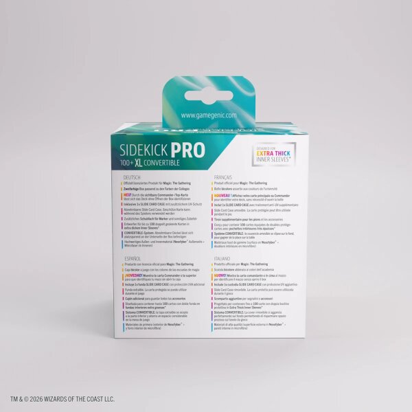 Gamegenic - Sidekick PRO 100+ XL - Secrets of Strixhaven - Lorehold
