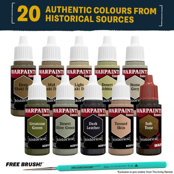 Historical: WWII British 8th Army - Farbset