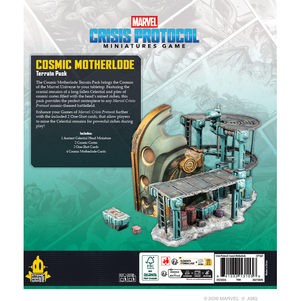 Marvel: Crisis Protocol - Cosmic Motherlode Terrain Pack