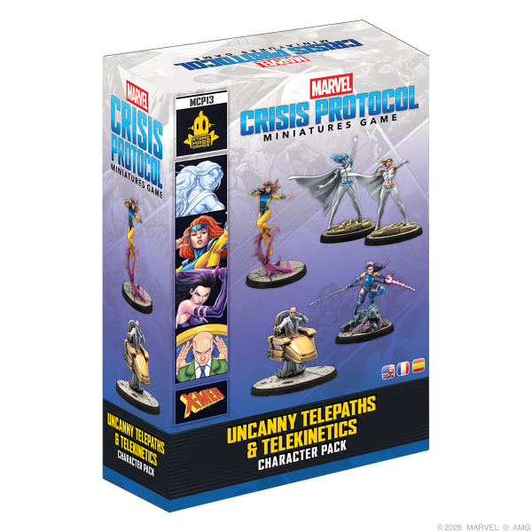 Marvel: Crisis Protocol - Uncanny Telepaths & Telekinetics Character Pack