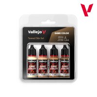Game Color - 4 colors - Tanned Skin Set (18ml)