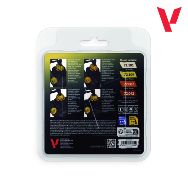 Game Color - 4 colors - Gold NMM Set