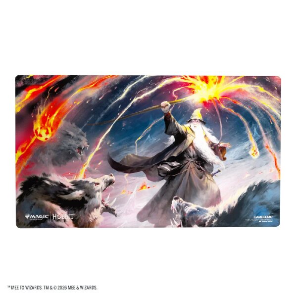 Gamegenic The Hobbit - Gandalf, Shadows Foe - Shiny Playmat for MTG