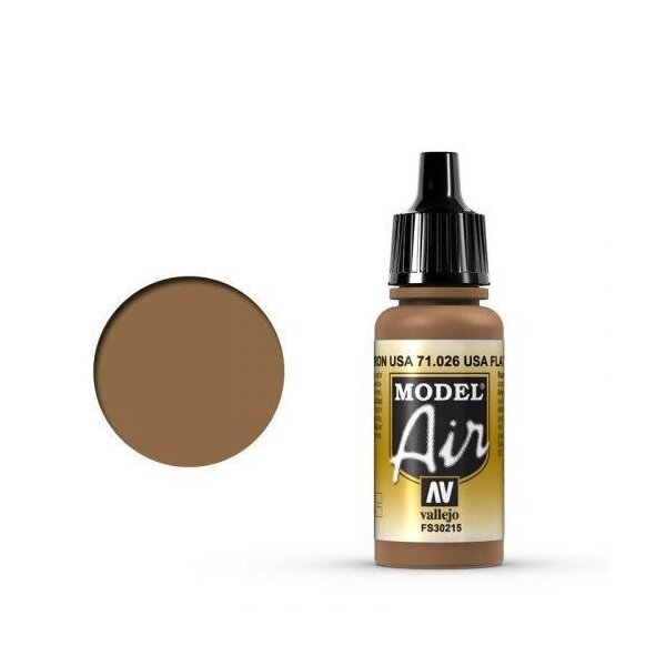 Model Air US Flat Brown 17ml (Hellbraun) (altes Produktdesign)