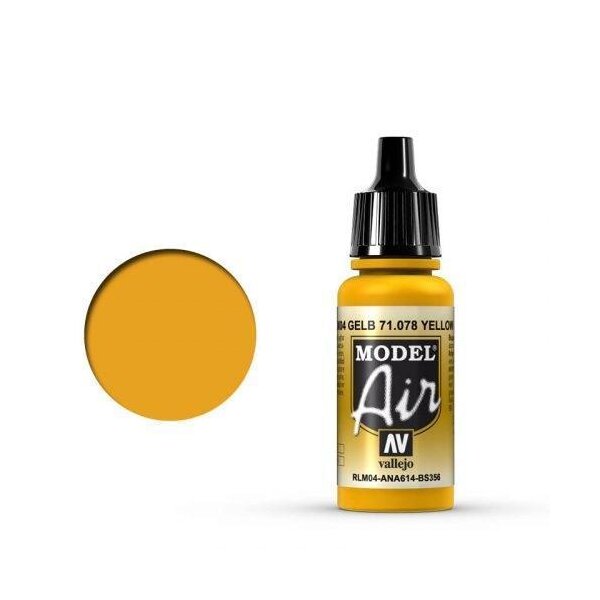 Model Air Gold Yellow 17ml (Goldgelb) (altes Produktdesign)