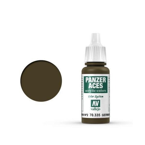 Panzer Aces German Tankcrew II (Feldgrau) 17ml