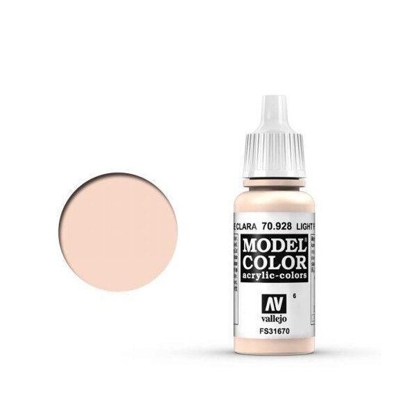 Model Color Helle Hautfarbe (Light Flesh) - 17ml (altes Produktdesign)