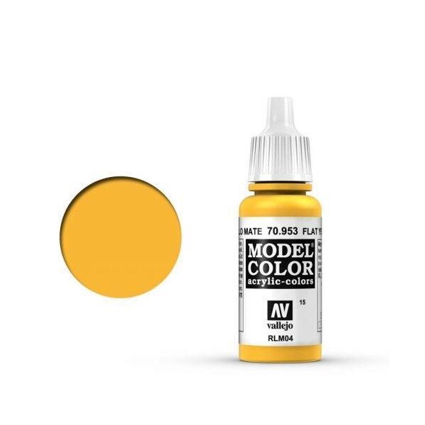 Model Color Signalgelb (Flat Yellow) - 17ml (altes Produktdesign)
