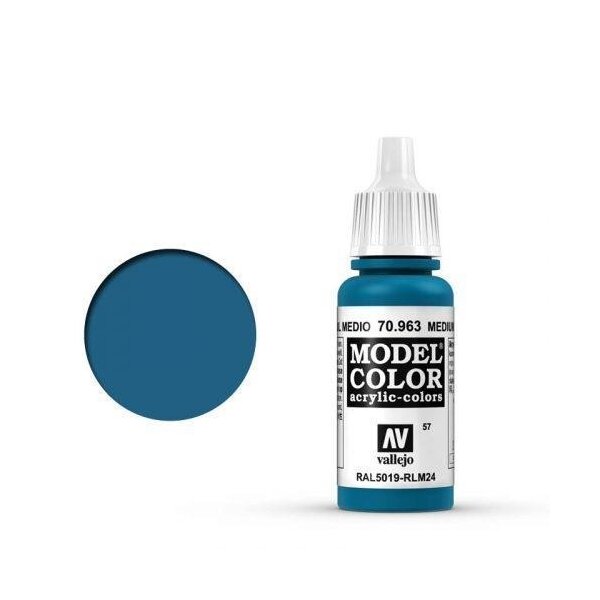 Model Color Enzianblau (Medium Blue) - 17ml (altes Produktdesign)