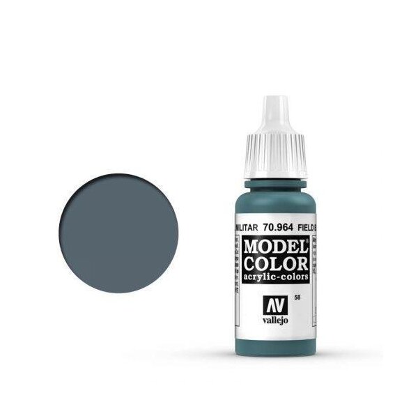 Model Color Graublau hell (Field Blue) - 17ml (altes Produktdesign)
