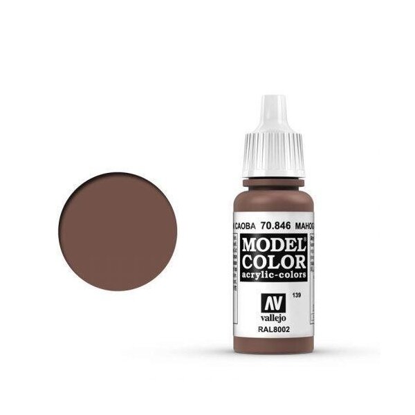 Model Color Mahagonibraun (Mahogany Brown) - 17ml (altes Produktdesign)