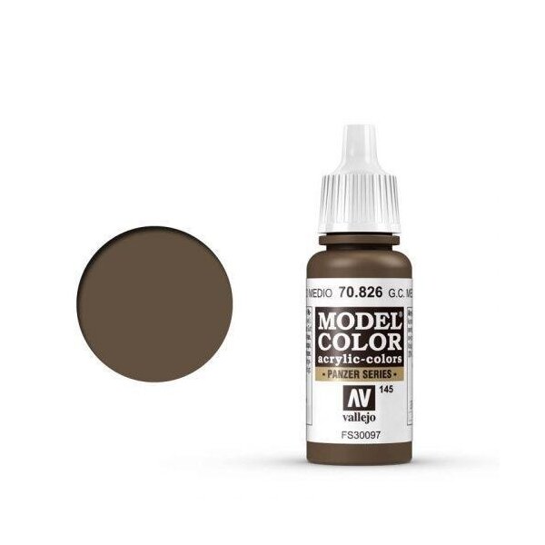 Model Color mittelbraune Tarnung (Ger. Med. Brown) - 17ml (altes Produktdesign)