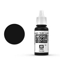 Model Color Tiefschwarz (Lack) - 17ml (Glossy Black) -...