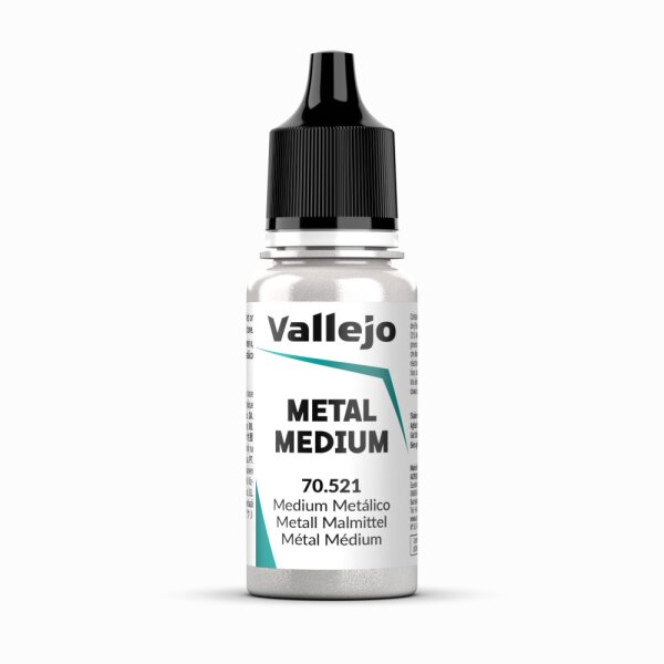 Metall Malmittel (Metall Medium) - 18ml