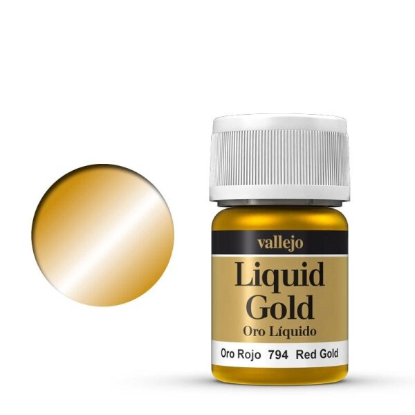 Liquid Rotgold (Red Gold) 35ml (altes Produktdesign)