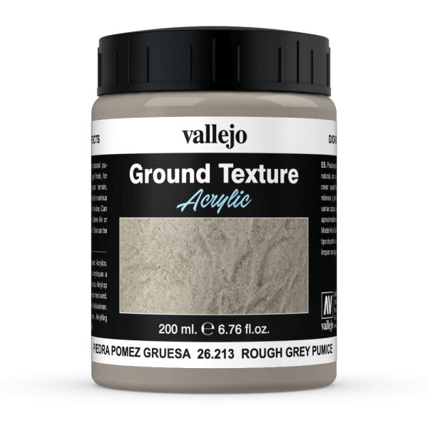 Vallejo - Diorama FX Ground Textures Grey Pumice 200ml (altes Produktdesign)