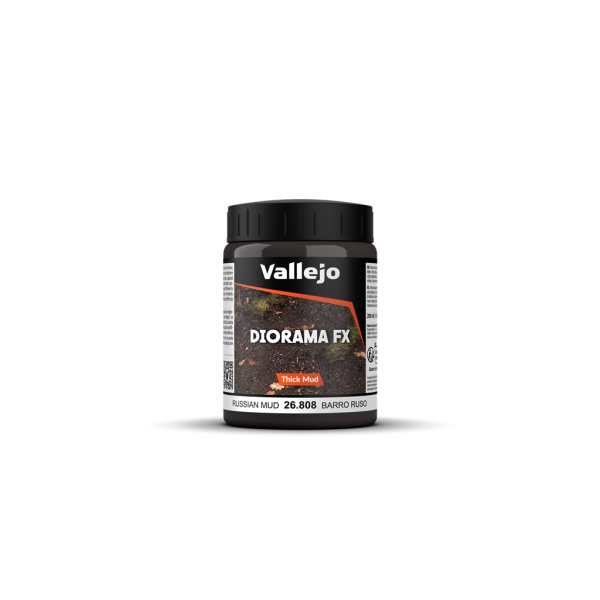 Vallejo - Diorama FX Thick Mud Textures Russianthick Mud 200ml