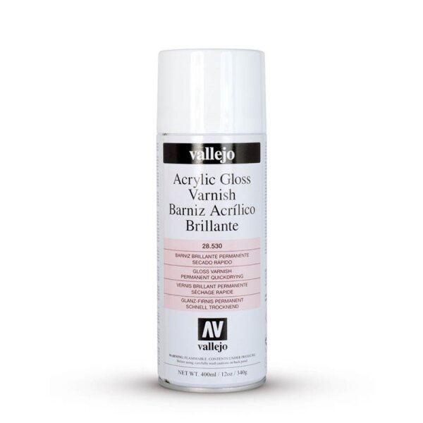 Premium Varnish Spray Brillante Gloss 400ml (Glanzlack)