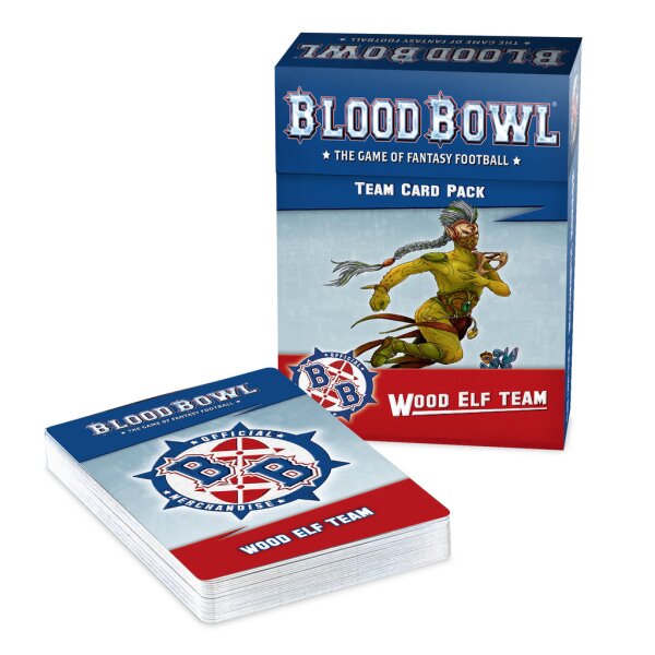 Blood Bowl - Wood Elf Team Card Pack - EN