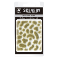 Vallejo Scenery: Wild Tuft - Beige (4 mm)