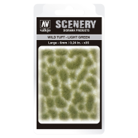 Vallejo Scenery: Wild Tuft - Light Green (6 mm)