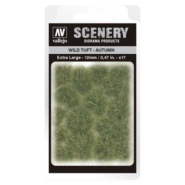 Vallejo Scenery: Wild Tuft - Autumn (12 mm)